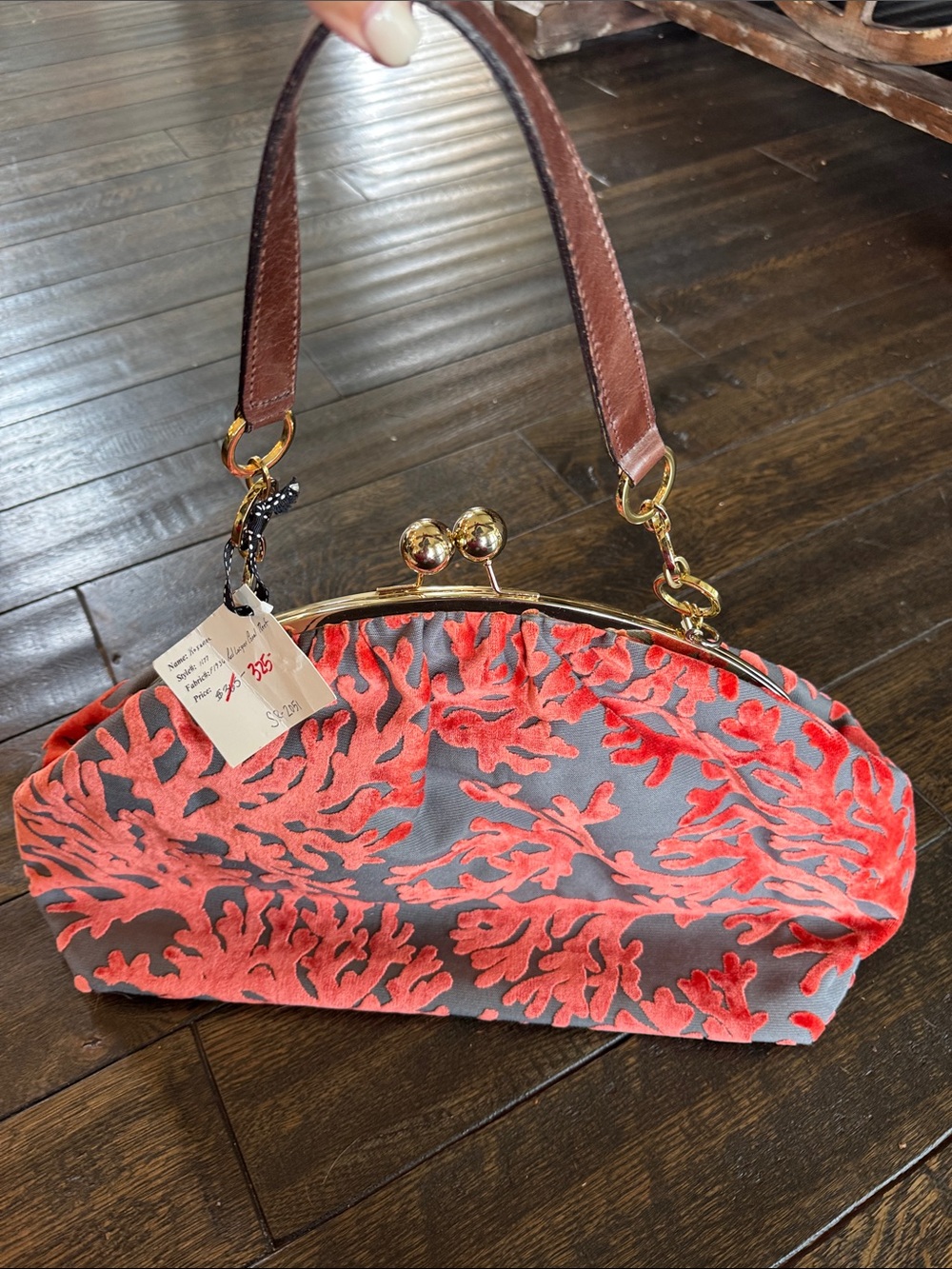 NWT Glendale Gies Roxanne Tapestry Bag